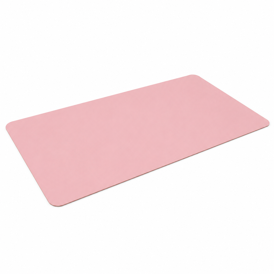 Multi-Size PU Leather Desk Mat with Anti-Slip Backing
