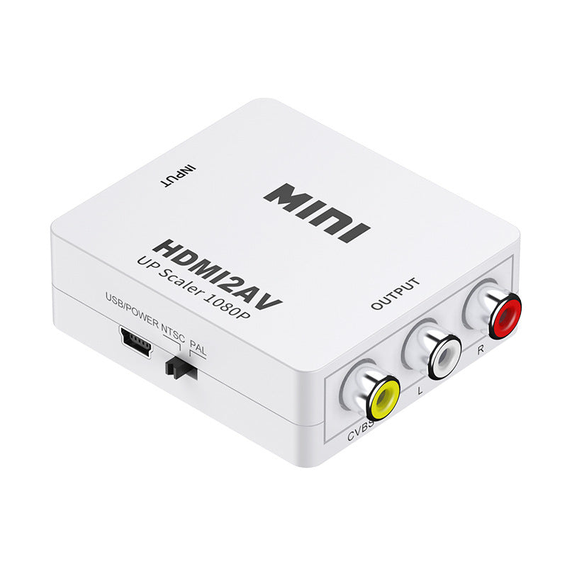 HDMI to AV Converter with Composite Video and 2RCA Audio Output