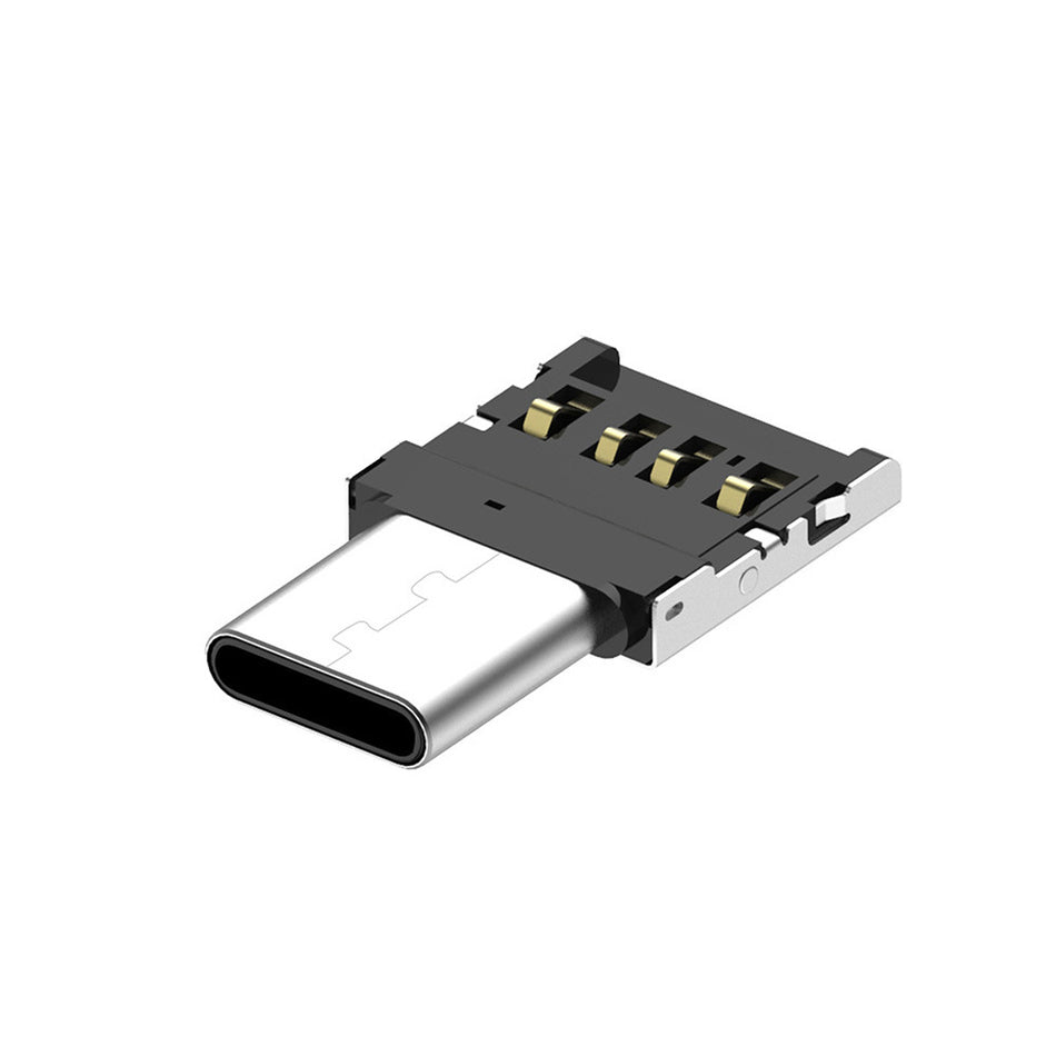 USB Type-C to USB Type-A Female Adapter OTG Connector