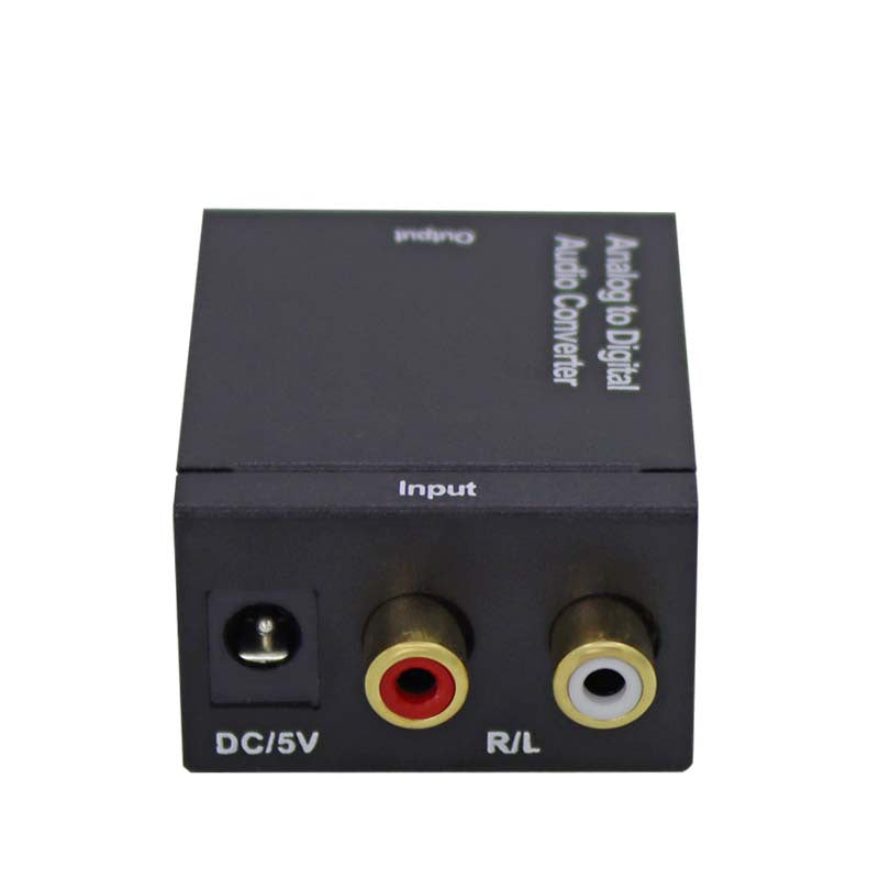 Analog to Digital Audio Converter – RCA Stereo to SPDIF Optical & Coaxial
