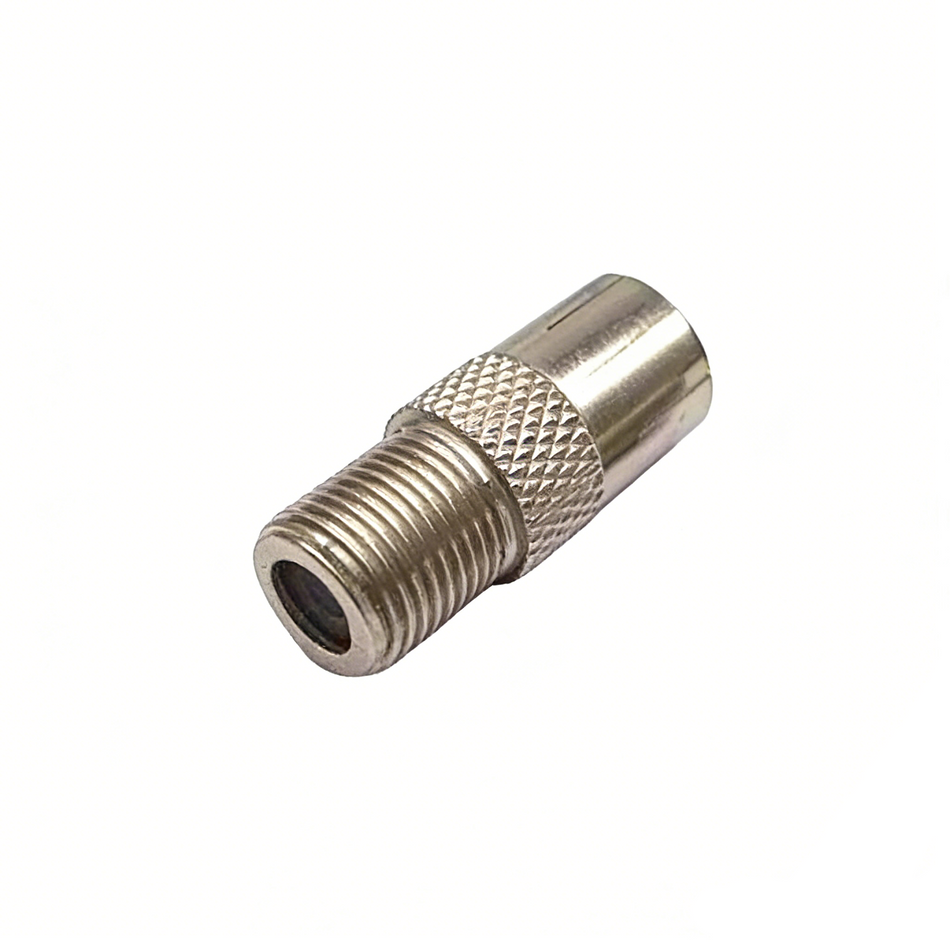 F-Type Female to PAL Female Coaxial TV Adapter