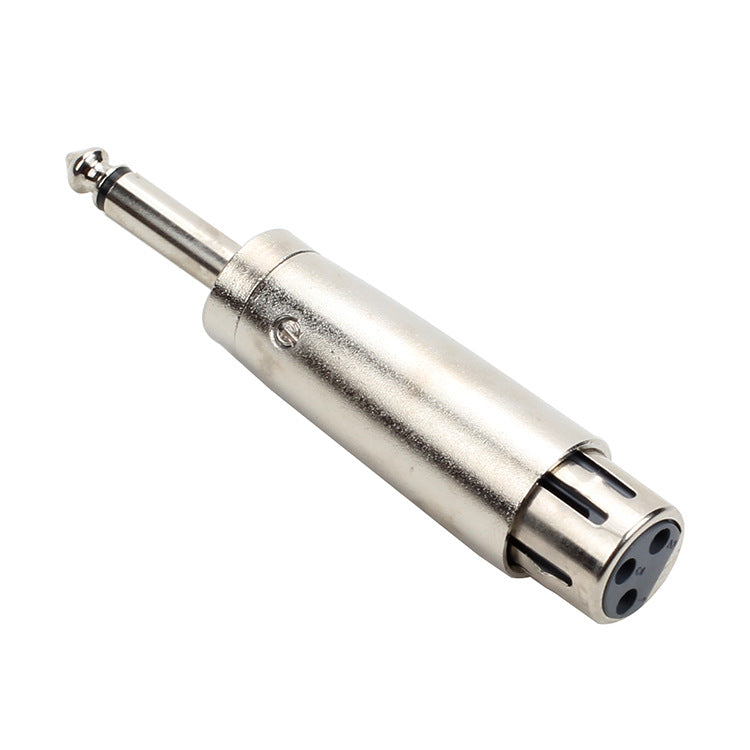 6.35mm (1/4") Mono Male to XLR Female Adapter