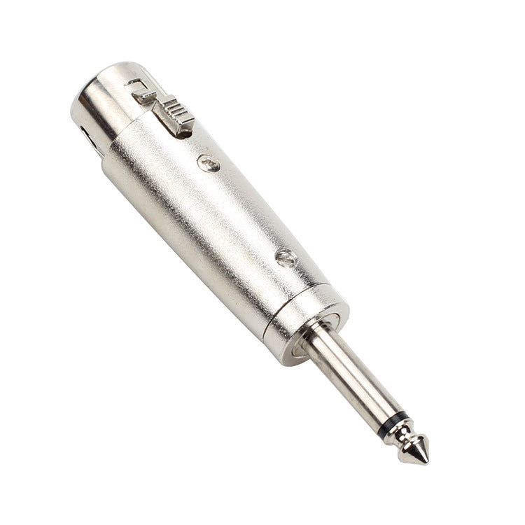 6.35mm (1/4") Mono Male to XLR Female Adapter