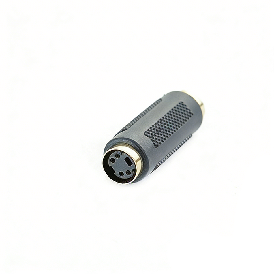 S-Video Coupler / Joiner (Female to Female) with Gold-Plated Connectors