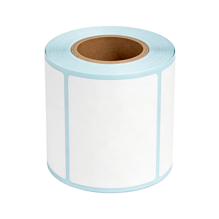 Single roll of 100 × 70 mm shipping labels