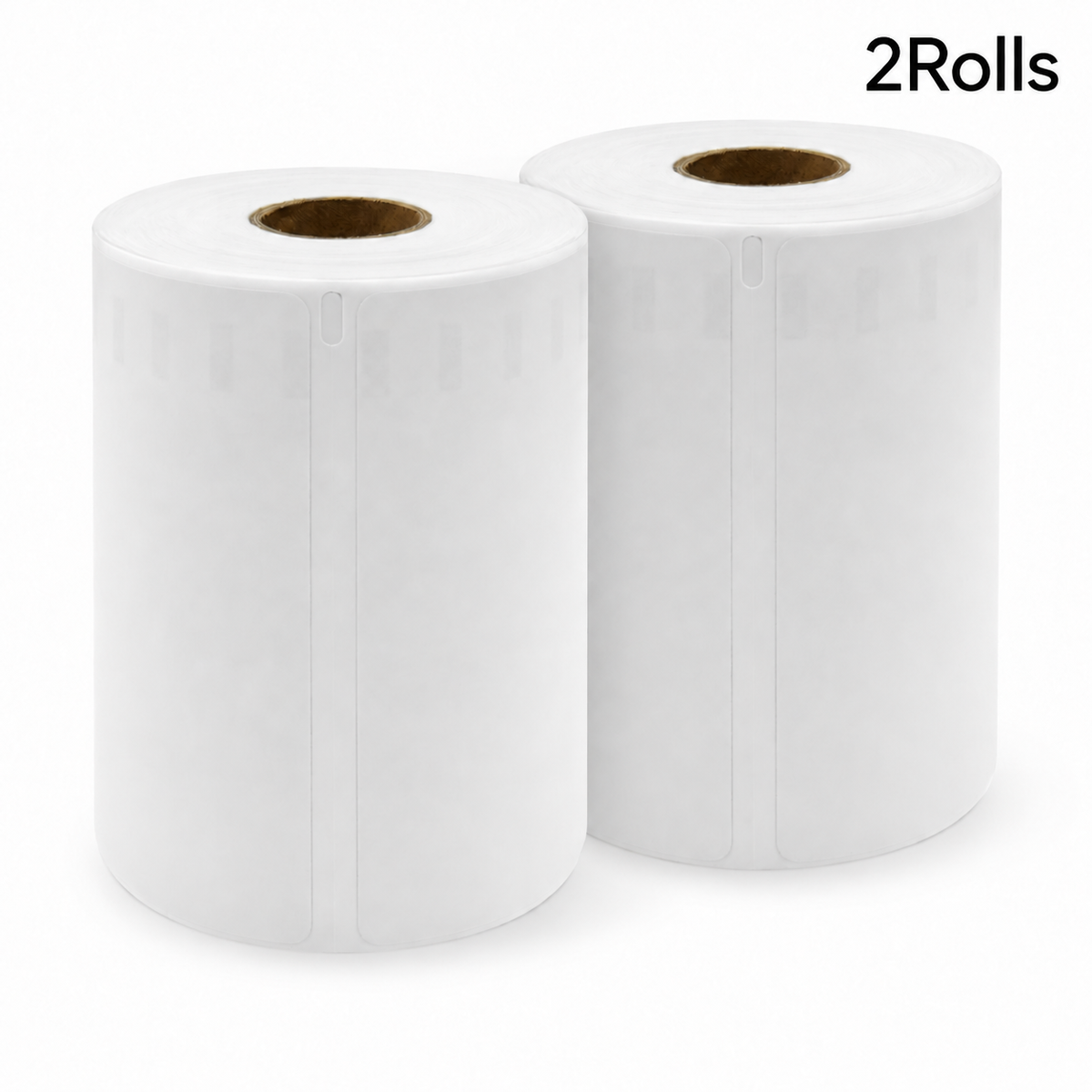 Two rolls of 4 x 6 direct thermal shipping labels