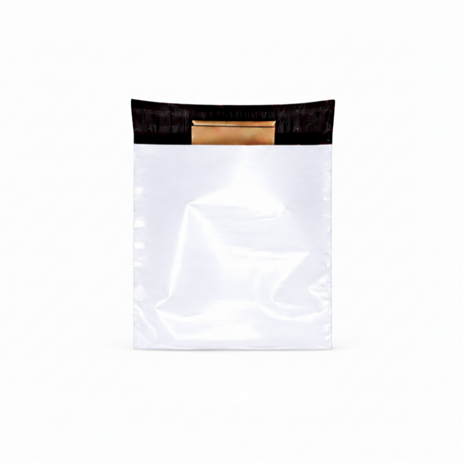 #01 200x260mm Poly Mailer Self Seal Courier Mailing Bag White