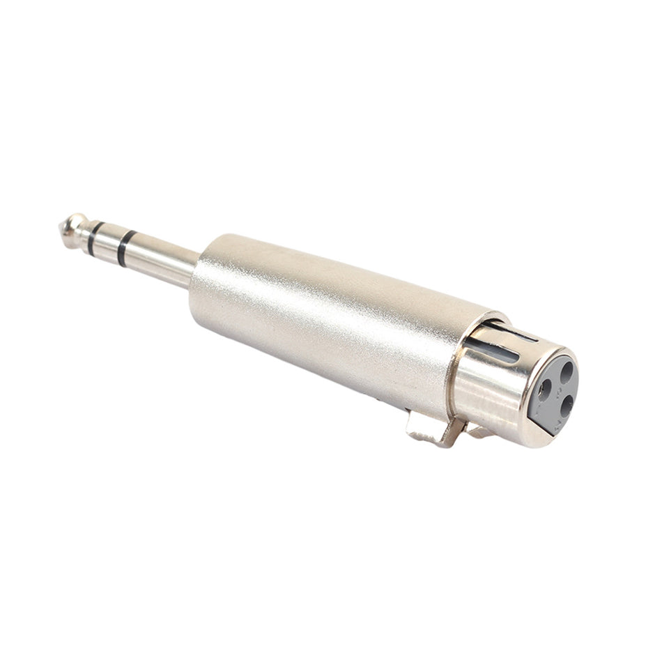 6.35mm (1/4") Stereo Male to XLR Female Adapter