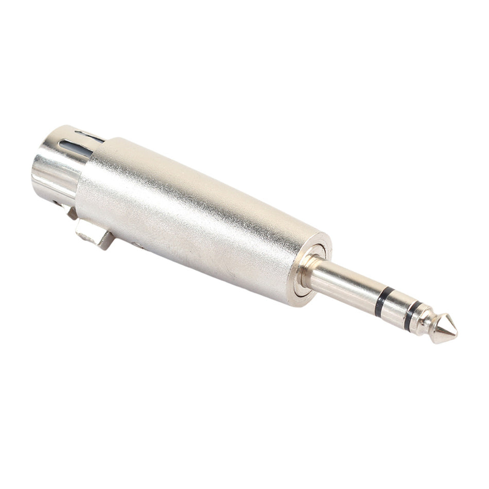 6.35mm (1/4") Stereo Male to XLR Female Adapter