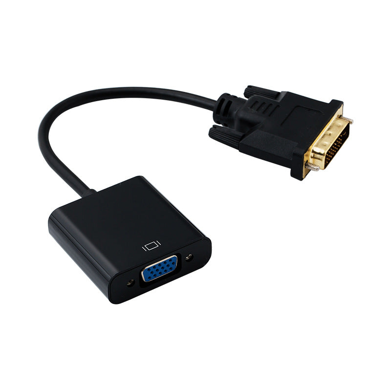 DVI to VGA Adapter 24+1 – 1080p Converter for Monitors and Computers