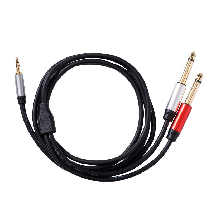 3.5mm Stereo to Dual 6.5mm Mono Audio Adapter Cable