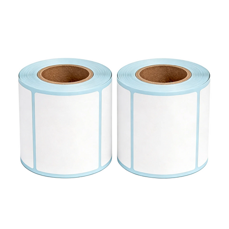 Two rolls of 100 × 70 mm shipping labels