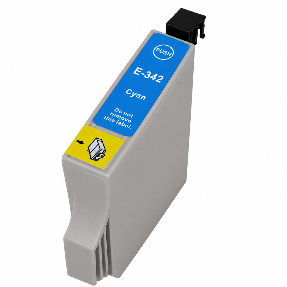 Compatible Epson T0342 Cyan Ink Cartridge (C13T034290)