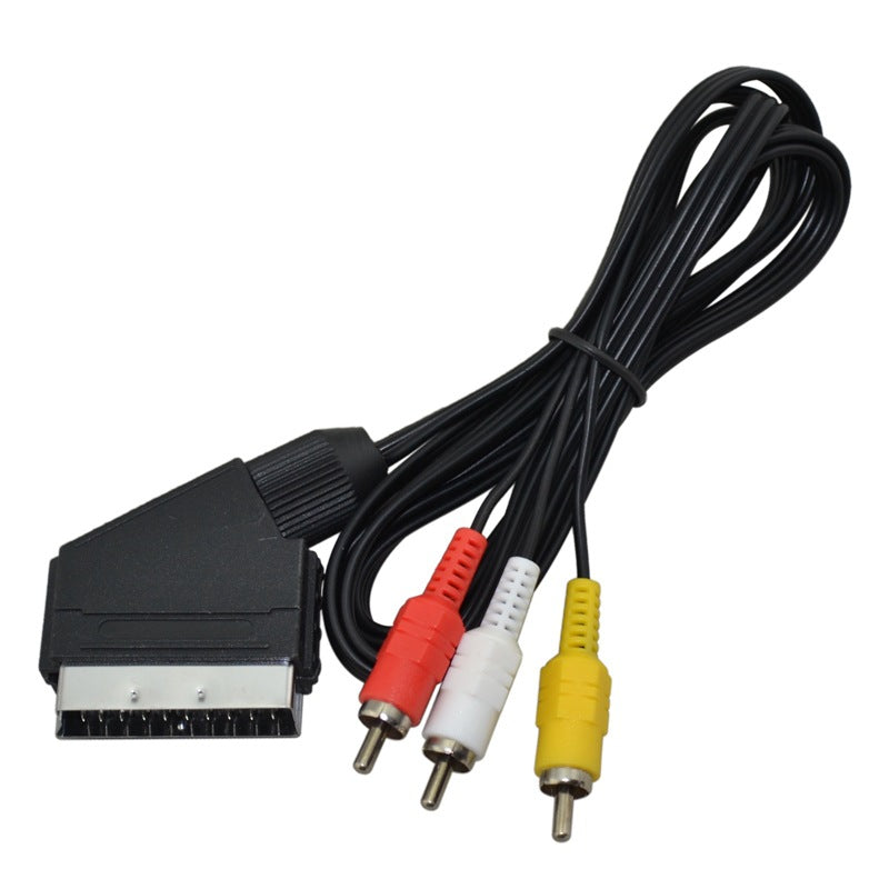 1.8m 21Pin SCART to Component Video Cable for NES RGB Video Output