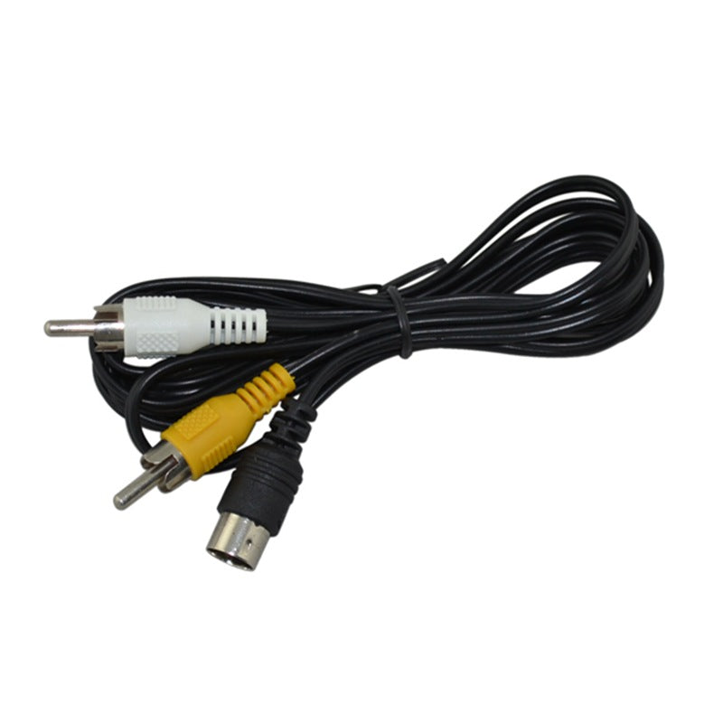 Sega Mega Drive 2 + Genesis 2/3 Composite Video + Mono Audio AV Cable (Retro Gaming Cable)