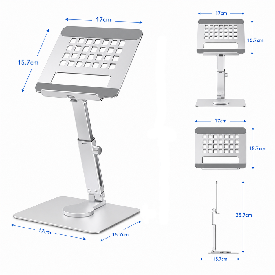 360° Rotating Adjustable Laptop and Tablet Stand