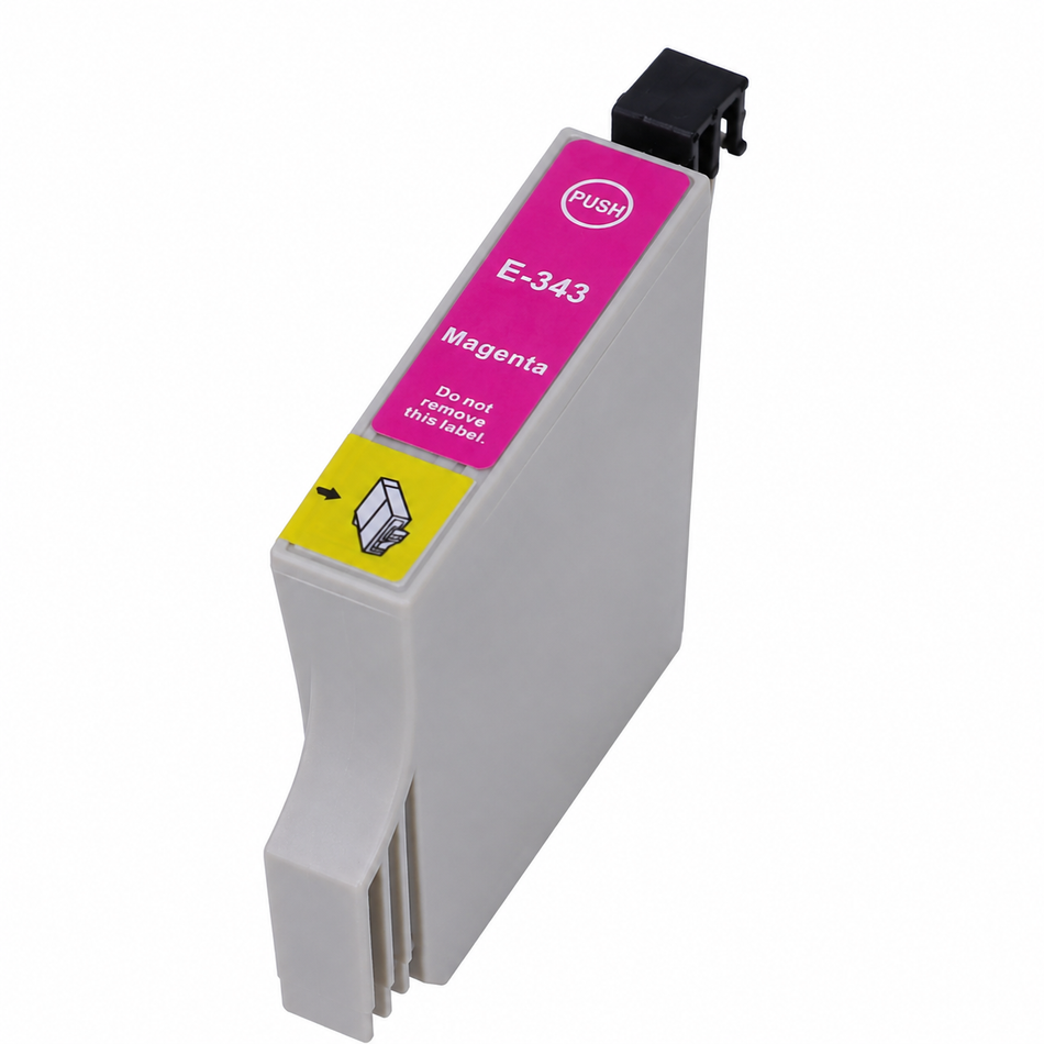 Compatible Epson T0343 Magenta Ink Cartridge (C13T034390)