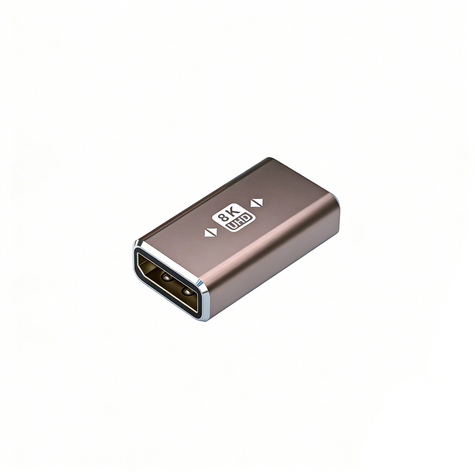 8K DisplayPort 1.4 Female to Female Adapter (Coupler)