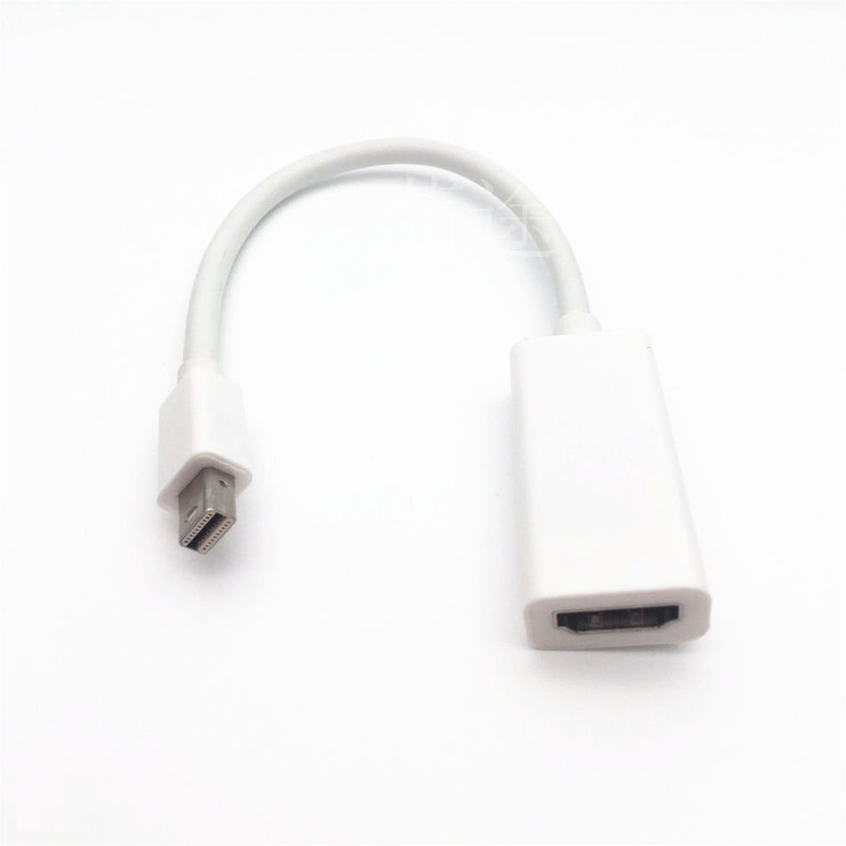 Mini DisplayPort to HDMI Adapter Cable – 1080p with Audio Support (Male to Female)