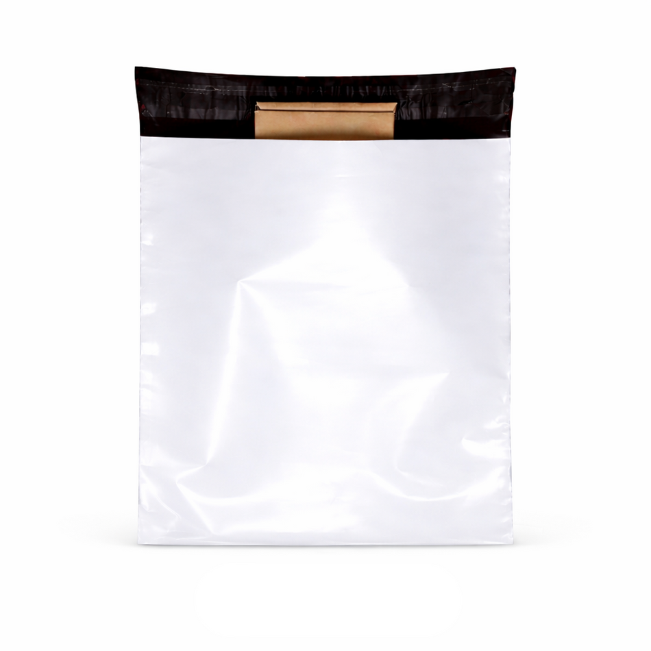 #05W 450x550mm Poly Mailer Self Seal Courier Mailing Bag White