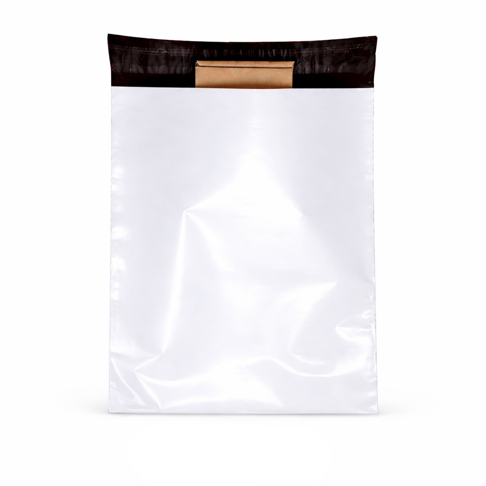#06C 450x660mm Poly Mailer Self Seal Courier Mailing Bag White