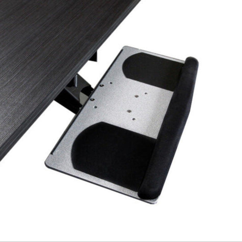 Ergonomic Adjustable Under-Desk Keyboard Tray with Mouse Platform