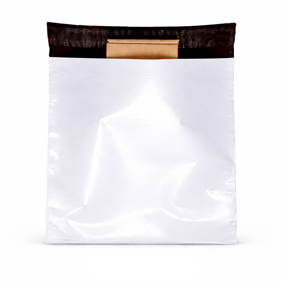 #06B 500x560mm Poly Mailer Self Seal Courier Mailing Bag White