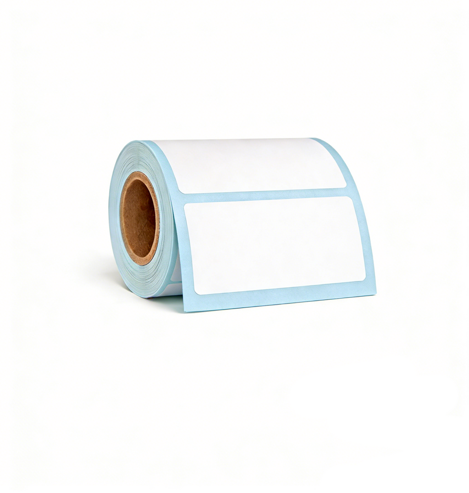 40 × 20mm white direct thermal label roll