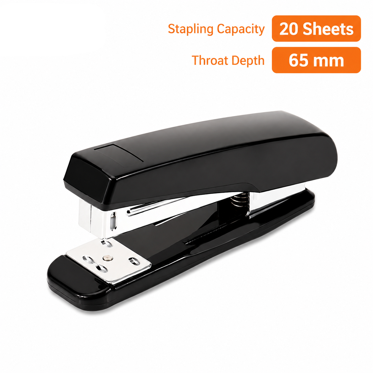 Heavy Duty Metal Desktop Stapler with 20-Sheet Capacity – product image 5