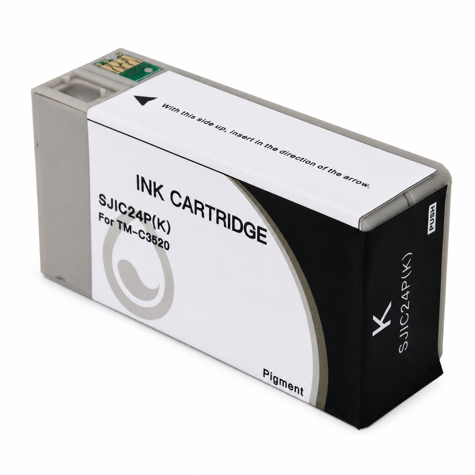 Compatible Epson SJIC22P Black Ink Cartridge (C33S020577)