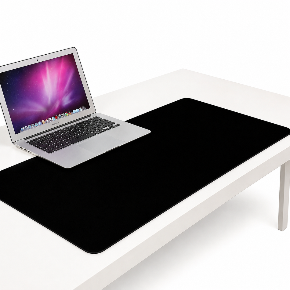 Multi-Size PU Leather Desk Mat with Anti-Slip Backing