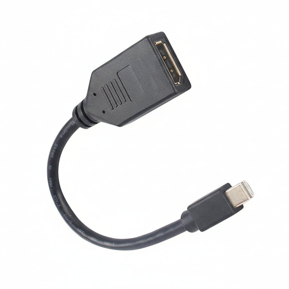 Mini DisplayPort to DisplayPort Adapter Cable (Male to Female) - 23cm, Thunderbolt 2 Compatible