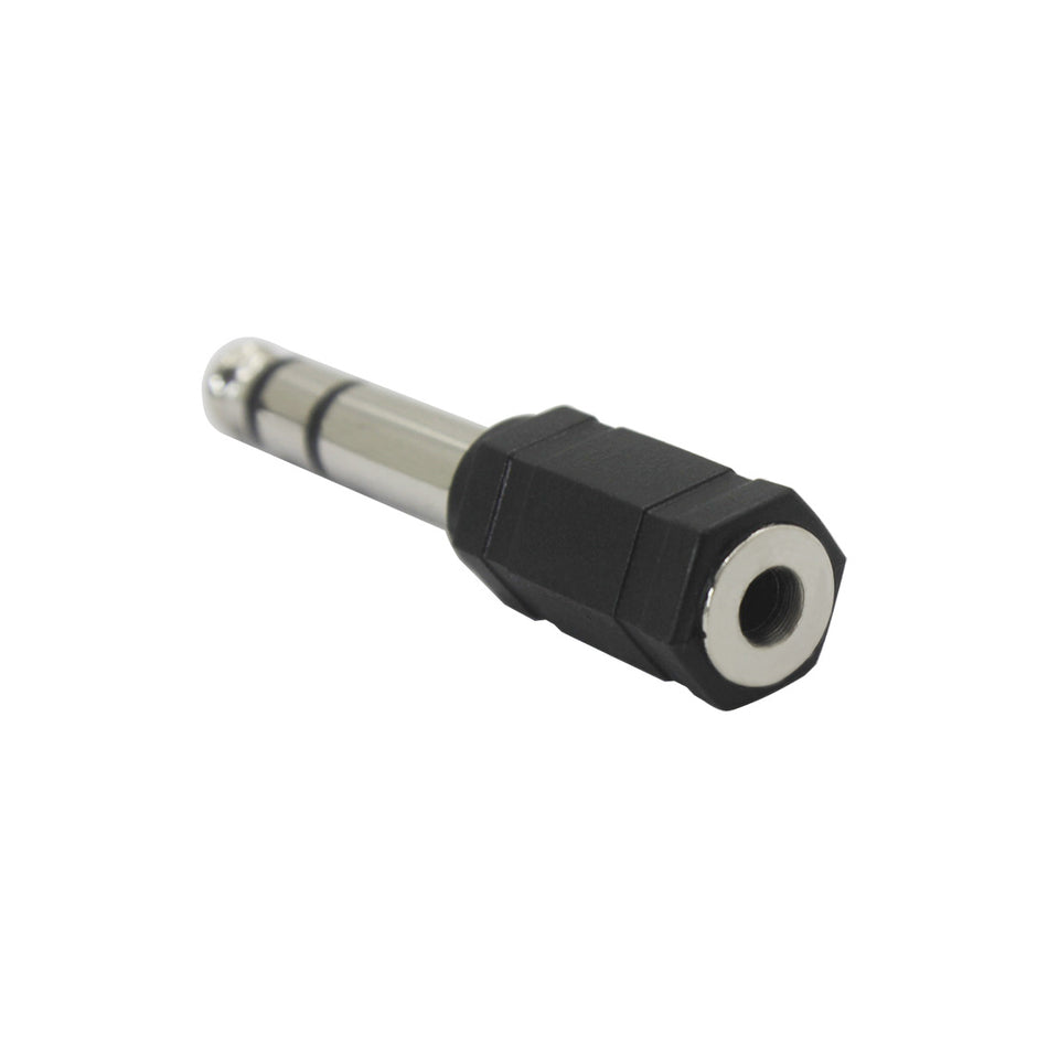 3.5mm Socket to 6.5mm Jack Stereo Audio Adapter