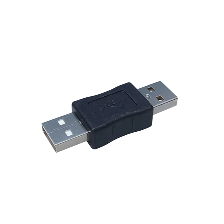 USB 2.0 Type-A Male to Male Adapter (USB Coupler / Gender Changer)