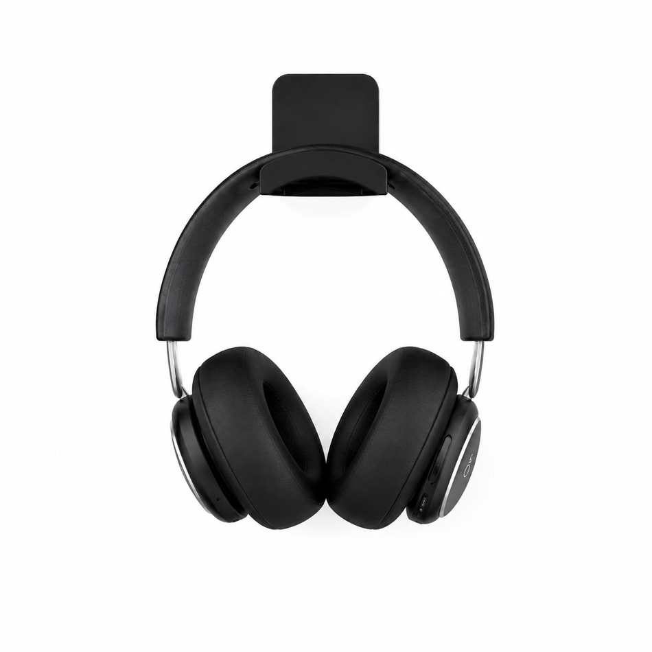 Adhesive Wall-Mounted Headphone Hook Holder