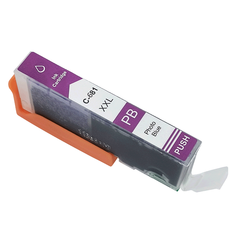 Compatible Canon CLI-681XXLPB Extra High Yield (Photo Blue) Inkjet Cartridge - 760 pages