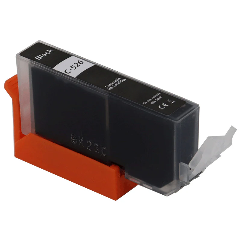 Compatible Canon CLI-526BK Black Inkjet (with Chip)