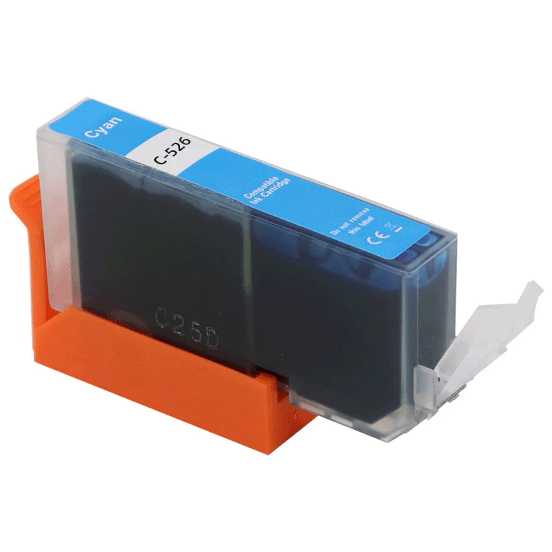 Compatible Canon CLI-526C Cyan Inkjet (with Chip)