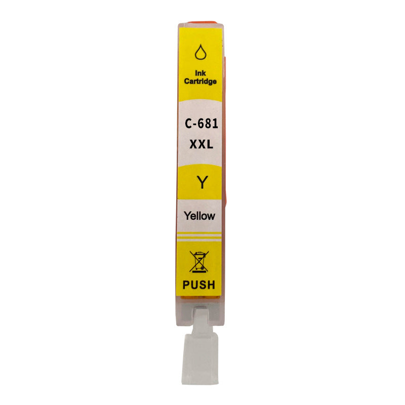 Compatible Canon CLI-681XXLY Extra High Yield Yellow Inkjet Cartridge - 760 pages