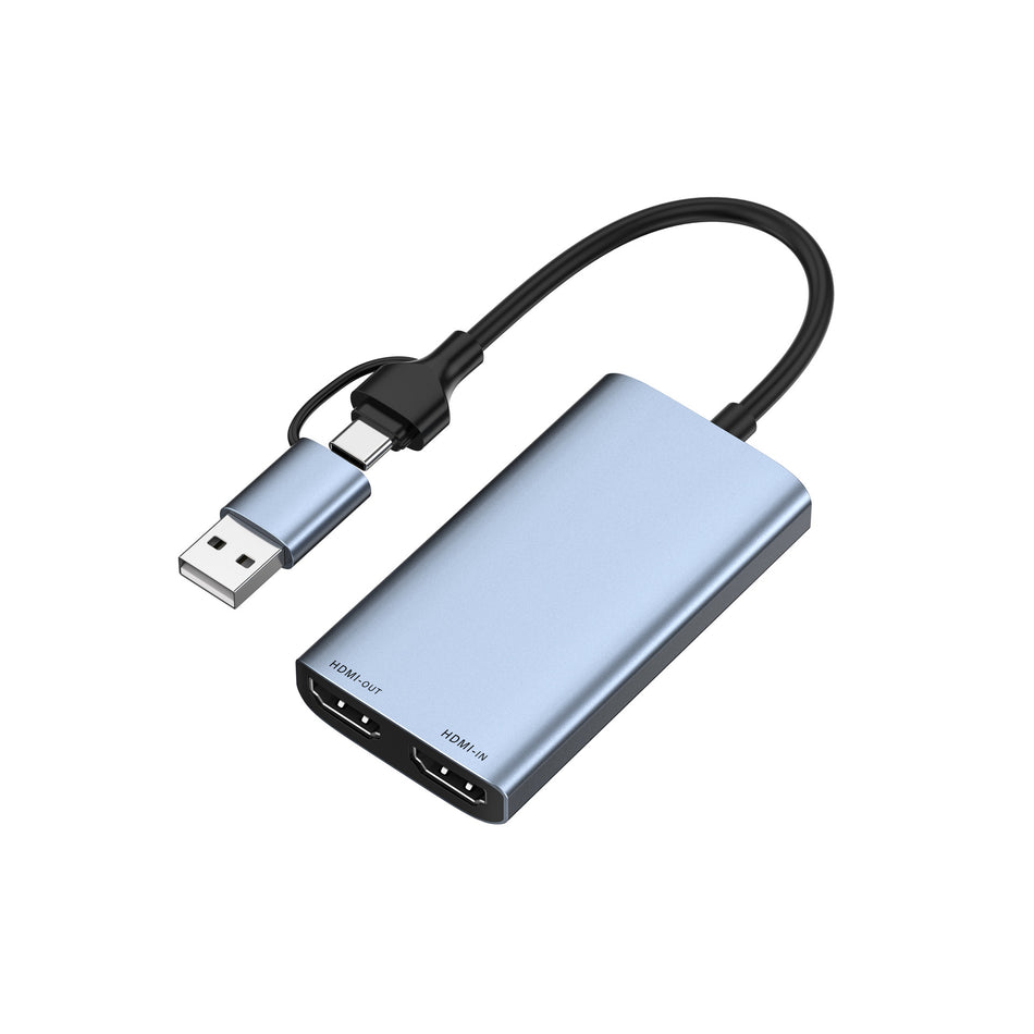 USB 3.0 4K Video Capture Card with Dual Interface – Live Stream, Record, and Loop-Out