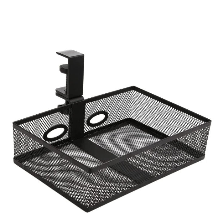 Rotatable Under-Desk Storage Basket