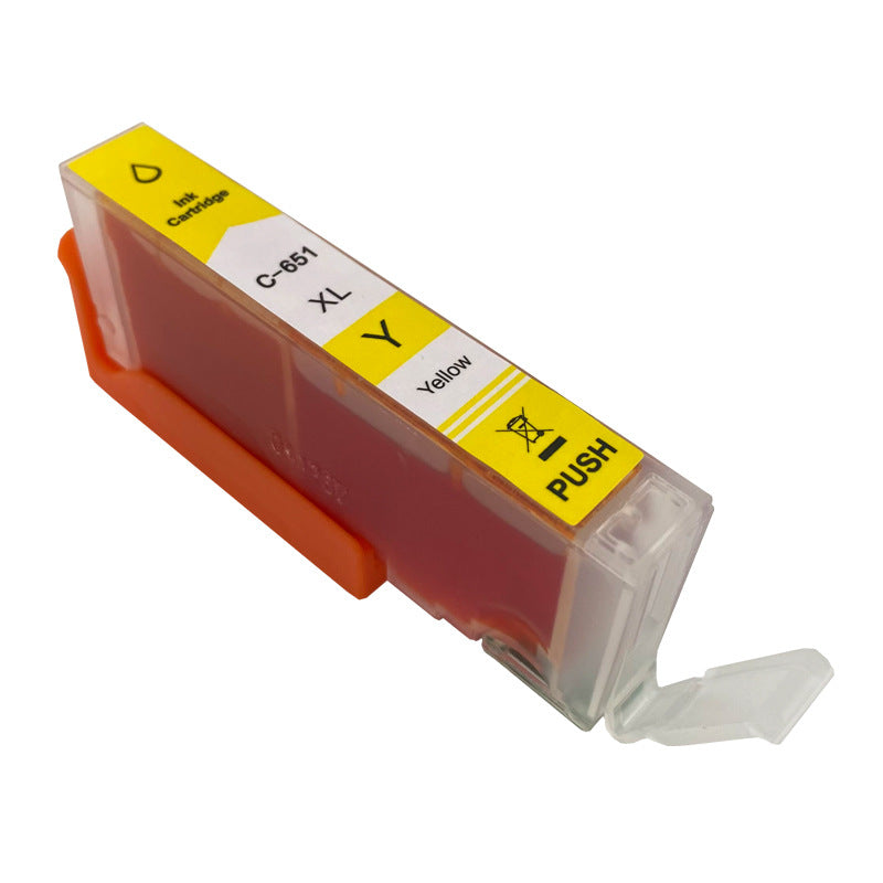 Compatible Canon CLI-651XLY Yellow High Yield Inkjet Cartridge