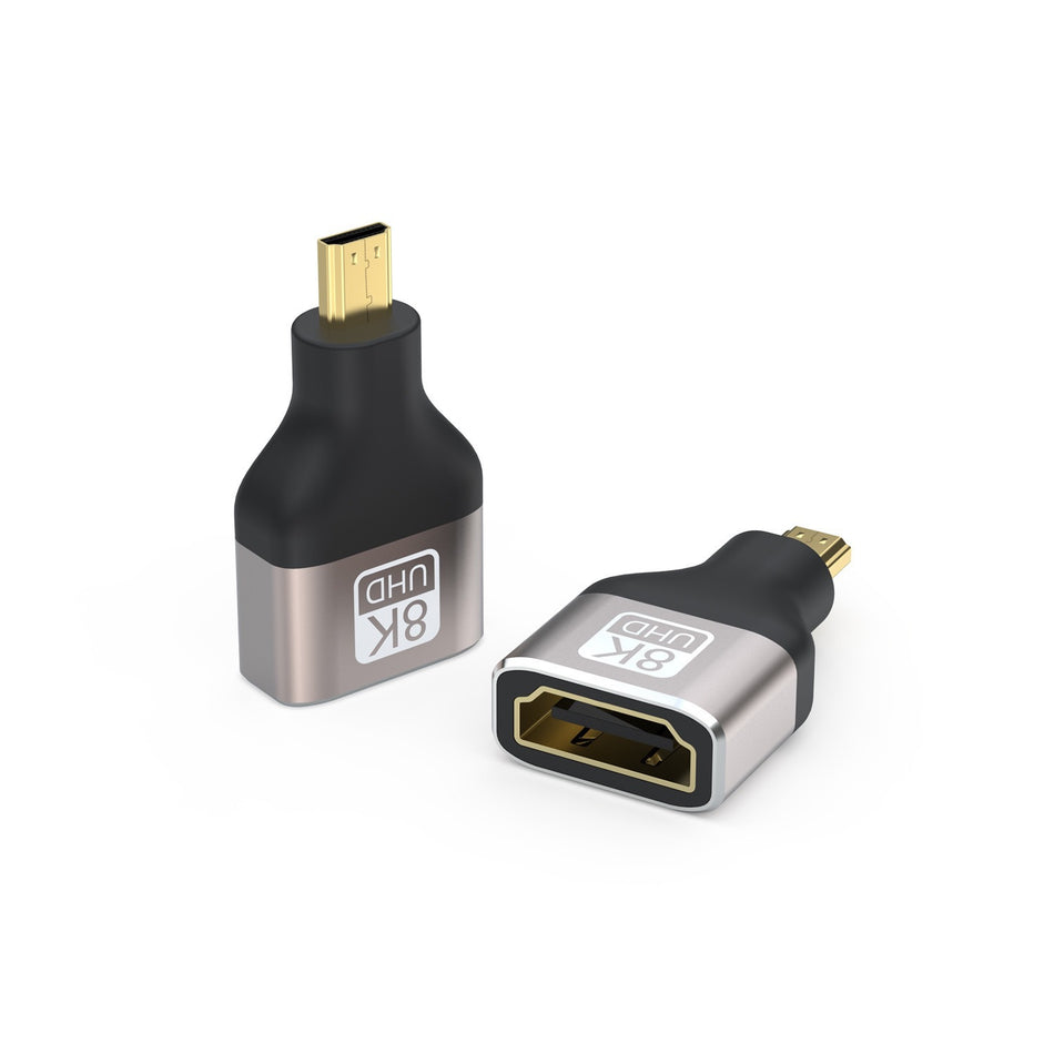 HDMI to Micro-HDMI Adapter – 48Gbps 8K@60Hz (Female to Male)
