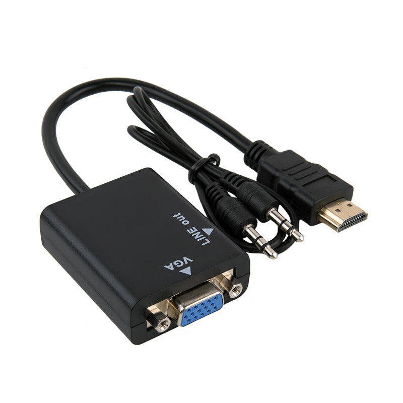 Passive HDMI to VGA with 3.5mm Audio Adapter