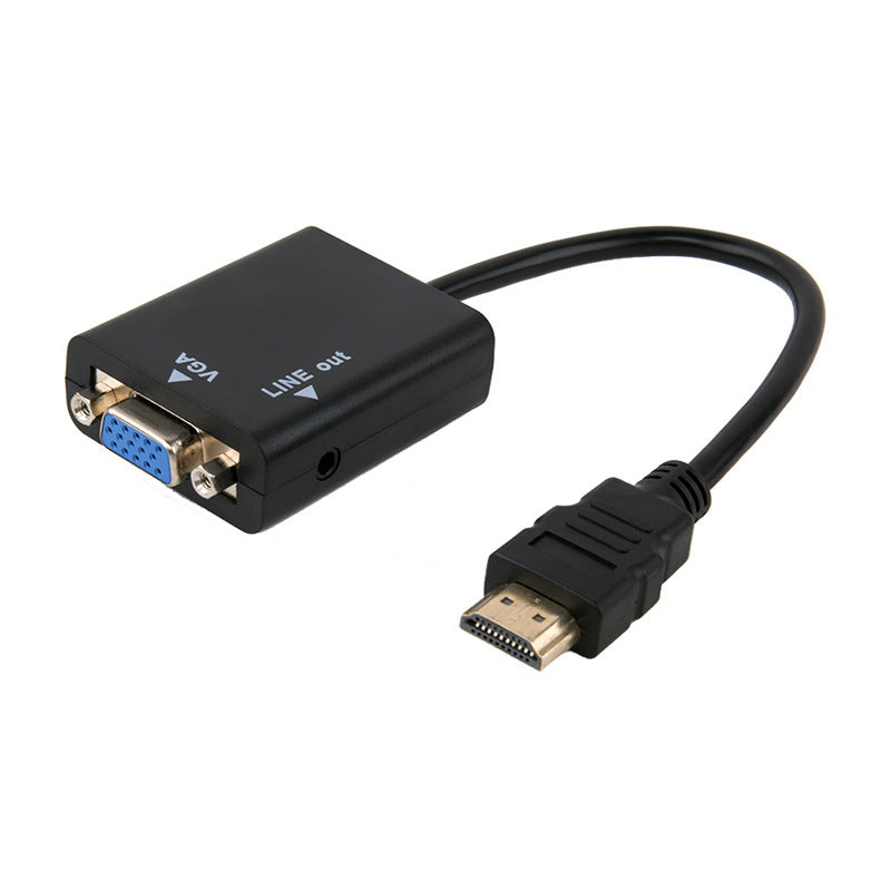 Passive HDMI to VGA with 3.5mm Audio Adapter