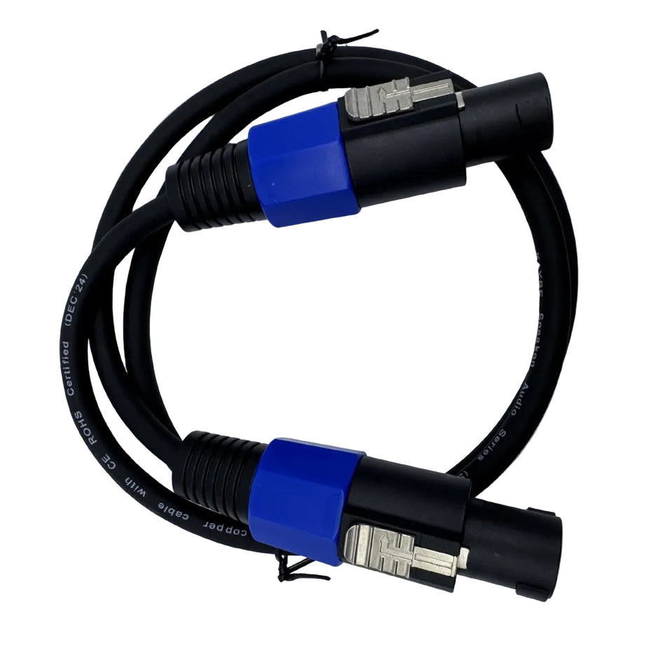 Pro Series Speaker Cable (2 Core, Male to Male)