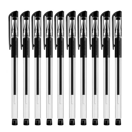 10 Pack 0.5mm Rollerball Pens with Refillable Ink – product image 2