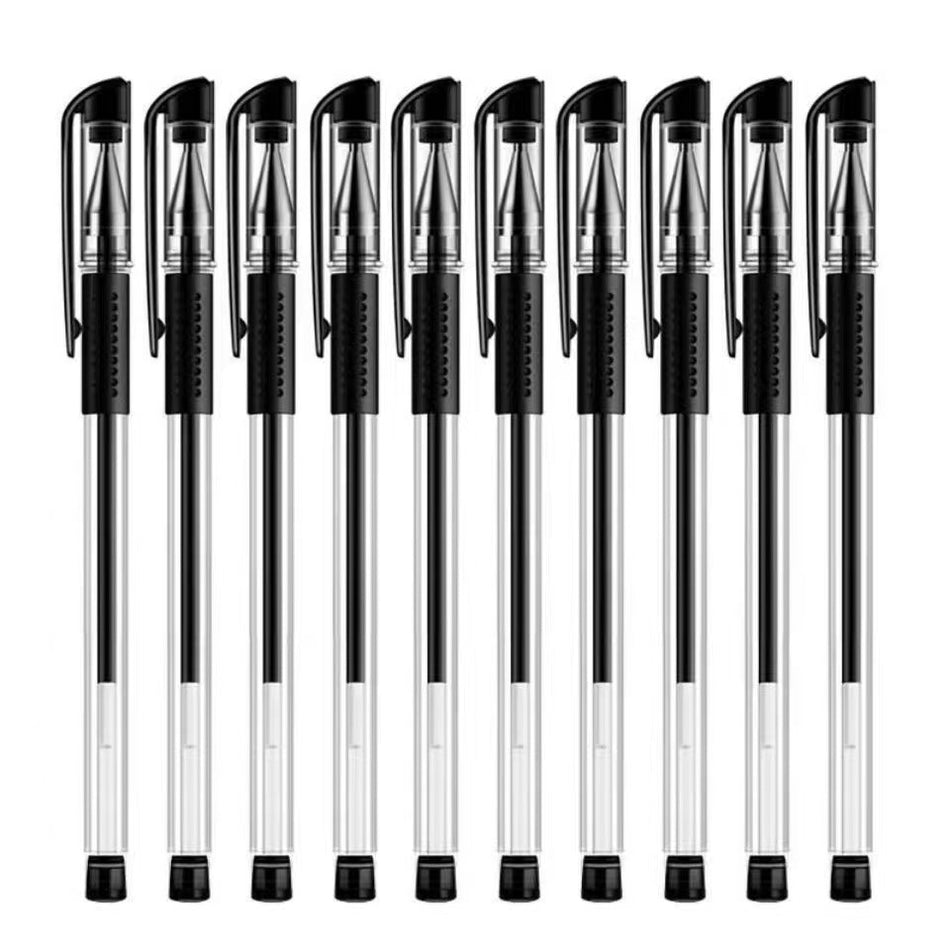 10 Pack 0.5mm Rollerball Pens with Refillable Ink – product image 2