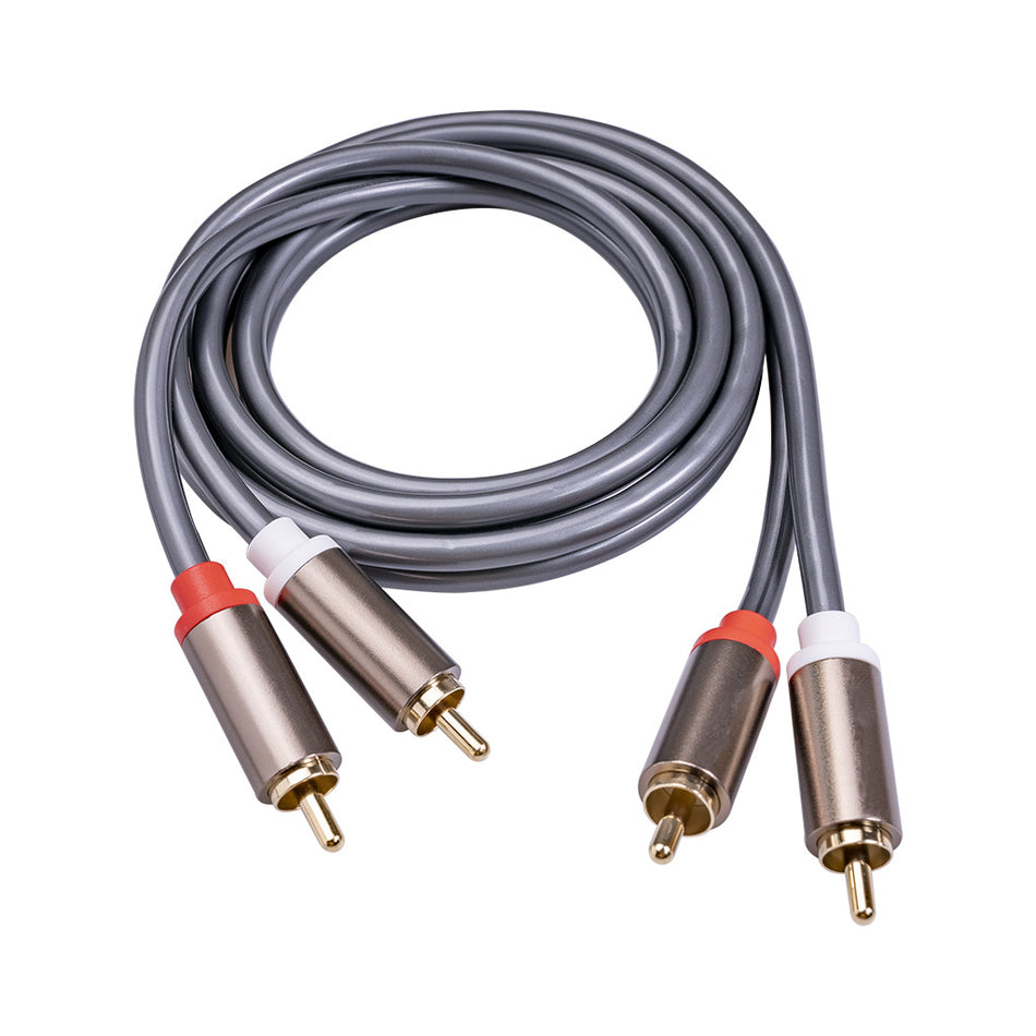 RCA Stereo Audio Cable – Dual RCA Male to Dual RCA Male