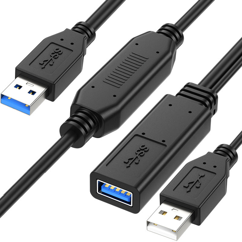 USB 3.0 Extension Cable with Built-in Signal Amplifier